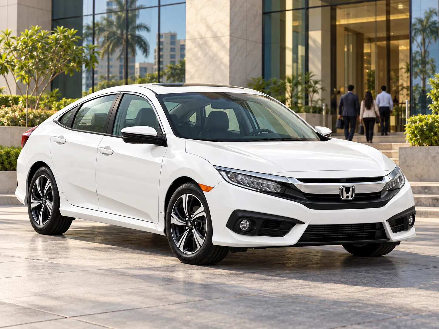 Corporate car rental with driver in Karachi