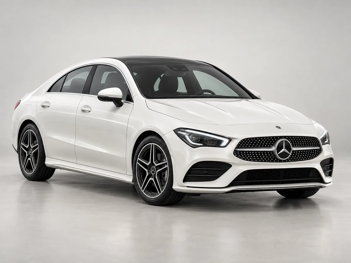 Mercedes CLA200 wedding car rental in Karachi