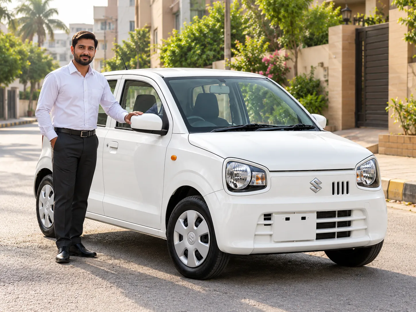 AJAZ car rental with driver in Karachi