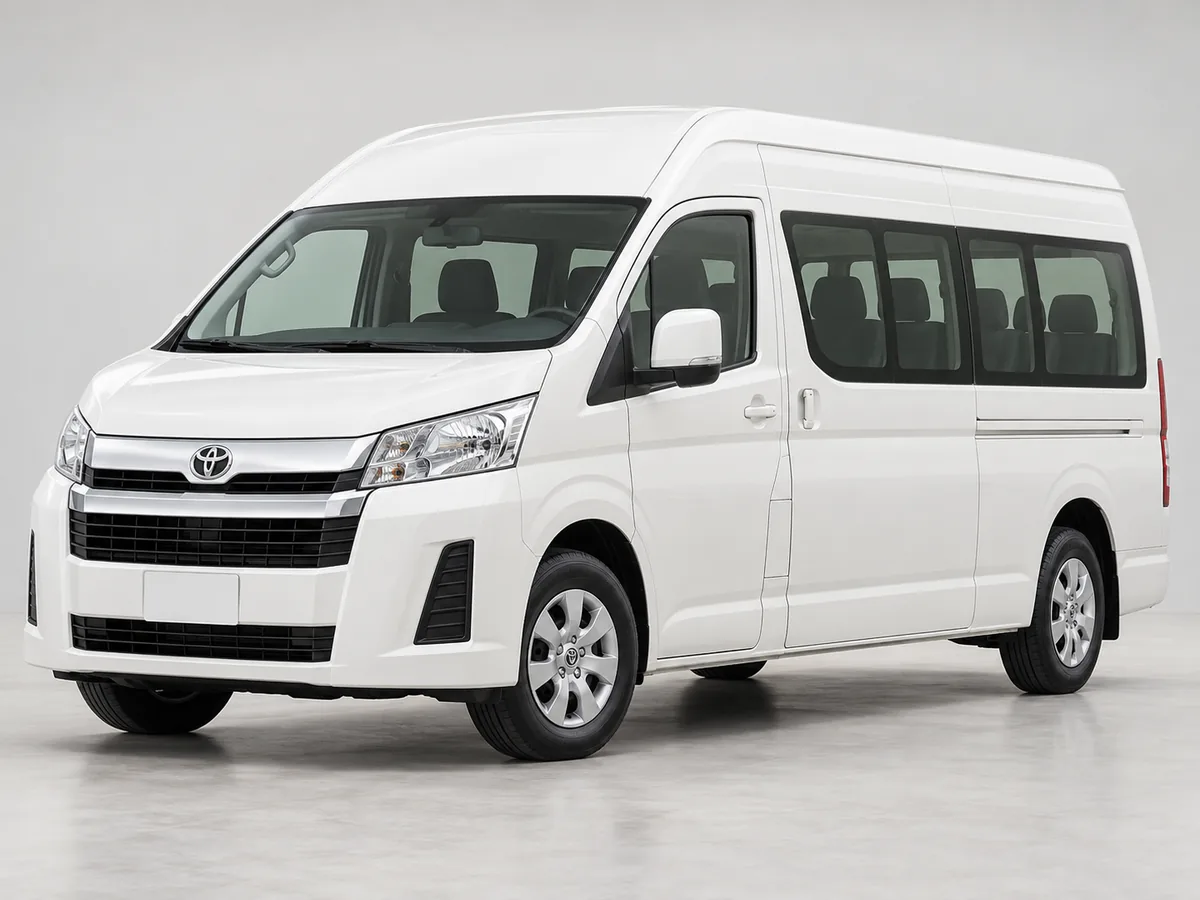 Toyota Hiace van for group travel