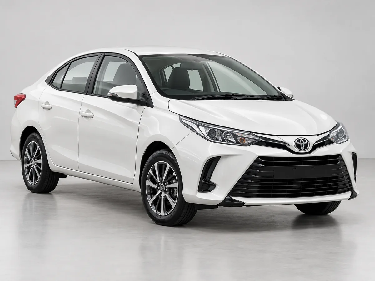 Toyota Yaris for monthly car rental in Karachi